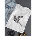 thumbnail image 3 of Beautiful Paisley Hummingbird T-Shirt Women -Image by Shutterstock, Female Small, 3 of 4
