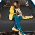 thumbnail image 4 of Car Seat Cover For Dogs 58" X 54" Durable Scratch Dog Seat Cover Car Rear Seat Cover For Dogs Universal Fit Nonslip Dog Car Seat Covers For Cars Trucks And, 4 of 6