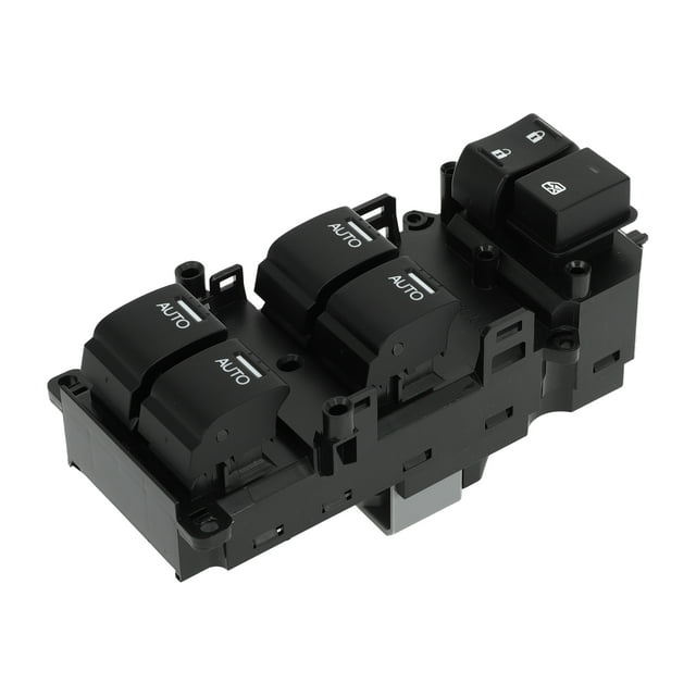 Interruptor de ventana eléctrica para automóvil Unique Bargains No.35750TP5H21 Interruptor de control de ventana del lado del conductor delantero izquierdo para Honda Accord 2008-2012 Negro