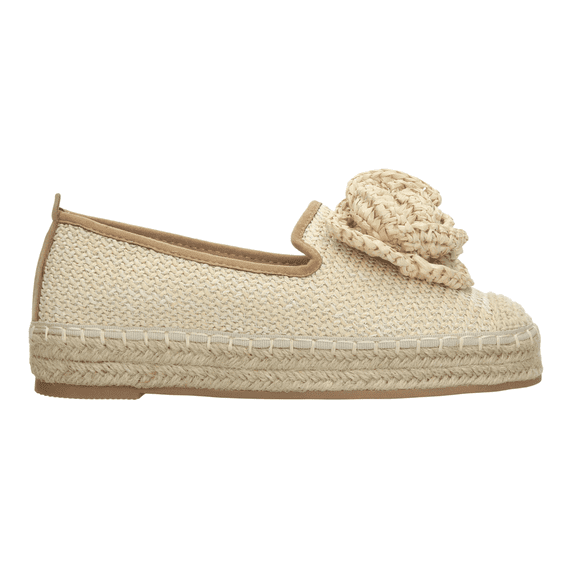 Alpargata Berlin Mujer Beige Slip on Casual beige 23