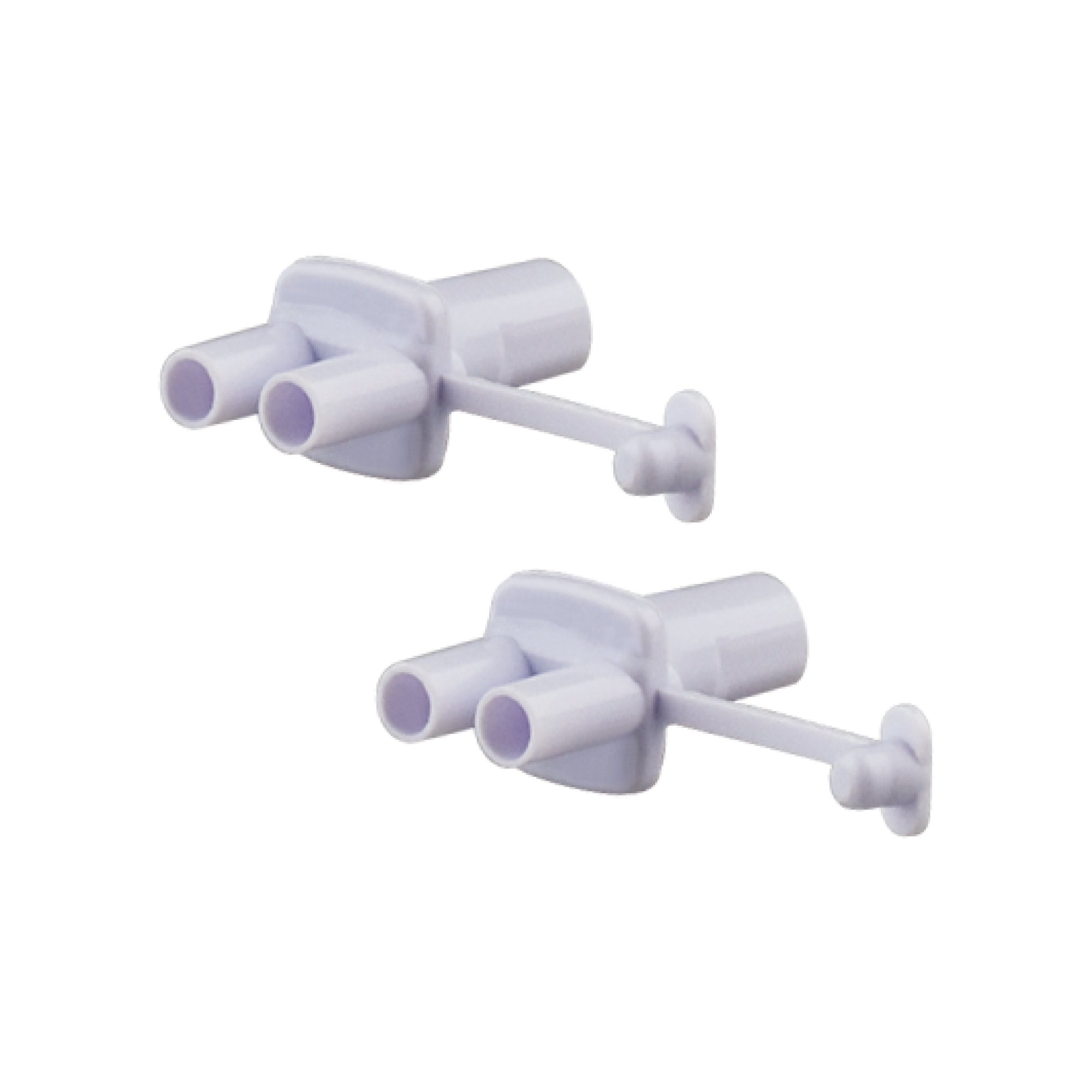 Maymom Tubing Parts Compatible with Ameda Purely Yours, Mya Joy (but not Mya or Mya Pro) Breast Pumps; (2 T-connectors, aka Tubing Adapters)