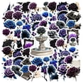 thumbnail image 3 of 35pcs Gothic Stickers Stationery Black Stickers Animal Teacher Reward Stickers Graffiti Decals for Suitcase Fridge Laptop, 3 of 9