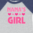 thumbnail image 4 of Inktastic Nana's Girl Grandchild Girls Baby Bodysuit, 4 of 5