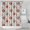 Pioneer Flower Floral, variant on Pioneer Flower Floral Print Pattern Shower Curtain 84"x72", Bathroom Decorative Shower Curtain Set with 12 Hooks, Waterproof Washable