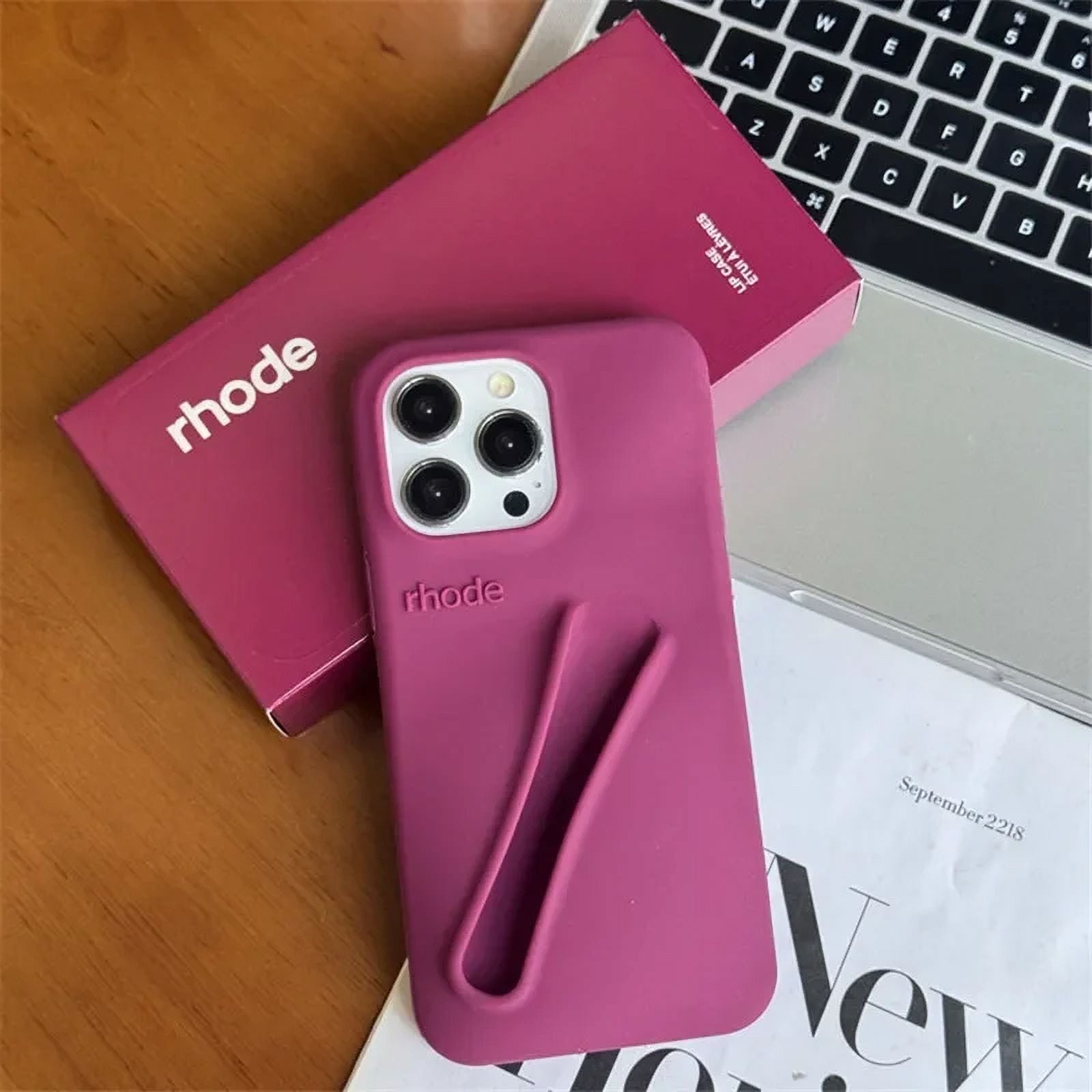 lip case | rhode skin rhode skin iPhone16Pro lip case リップ付