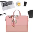 thumbnail image 5 of Laptop Bag 15.6 Inch - for Women Carrying Computer Shoulder Messenger Case Pink, 5 of 5