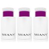 SHANY Push-Top Liquid Dispenser with Snap Flip Top- 5.4 oz Pack of 3