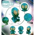 thumbnail image 4 of DolliBu Snug-Mooshies Space Green Alien Stuffed Animal Plush Toy - Space Super Fluffy Soft Animal Friend for Girls and Boys, Medium Huggable Cute Plush for Kids Play Cuddling and Decoration - 12 Inch, 4 of 9