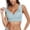 Grey, variant on CHUOU Lace Bra Plus Size Bra Women Underwear Bralette Crop Top Female Bra Large Top Female Push Up Brassiere Laced Bra