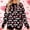 A11 Black, variant on Xdegoge Valentine's Day Sweatshirt Women Love Heart Print Tops Long Sleeve Holiday Fashion Outfit Soft Oversized Crewneck Couples Matching Sweatshirts