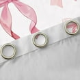 thumbnail image 4 of Manfei Cute Bow Girl Curtains Pack of 2 (42x84 Each),Dreamy Princess Curtains Blackout,Kawaii Ribbon Bow Knot Bedroom Curtains,Luxury Bedroom Decor, 4 of 6