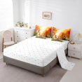 thumbnail image 3 of YST Bicycle 7-Piece Comforter Set with Sheets, Twin Size – Rustic Farmhouse Autumn Decor, Maple Leaves, 3 of 5