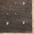 thumbnail image 6 of Rugsotic Carpets Hand Knotted Wool Area Rug 8'x11' Brown Contemporary Rectangle Indoor Rug for Living Room, Bedroom Antimicrobial L00535, 6 of 6