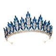 thumbnail image 1 of Tiara de boda tocado nupcial corona regalo diadema elegante Strade Fareast Limited, 1 of 7
