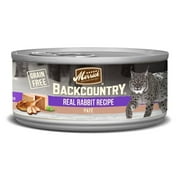 Merrick Backcountry Rabbit Pate Wet Cat Food, 5.5 oz., Case of 24