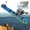 Package D, variant on Catapult Fishing Rod – Compact Portable Fishing Pole, Collapsible to 15.2″, Saltwater & Freshwater, Dual Function for Casting & Chumming, Ideal Travel Gift