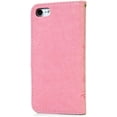 thumbnail image 4 of For Iphone 7/8 Bag Pu Leather Cell Phone Case Cell Phone Case Premium Flowers Butterfly Protective Cover Back Case Inner Stand Function Leather Cover Bookstyle, Pink, 4 of 7