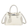 thumbnail image 1 of Bolso de mano texturizado y elegante de alta calidad para mujer 2025, nuevo estilo, bolso de hombro de moda con costuras, elegante y ligero, bolso de mensajero versátil de lujo., 1 of 5