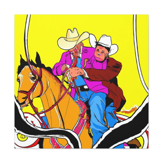 Lasso Pop Art Rigging - Canvas