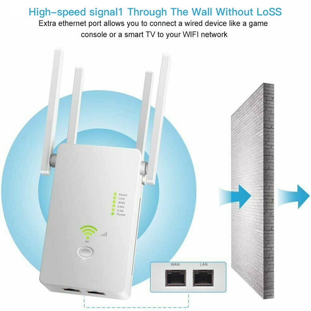 BASSTOP WiFi Singal Booster Repeater Extender WAN Wifi