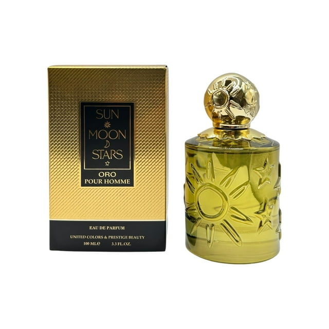 Perfume SUN MOON STARS Oro para hombre, 100 ml, Eau de Parfum