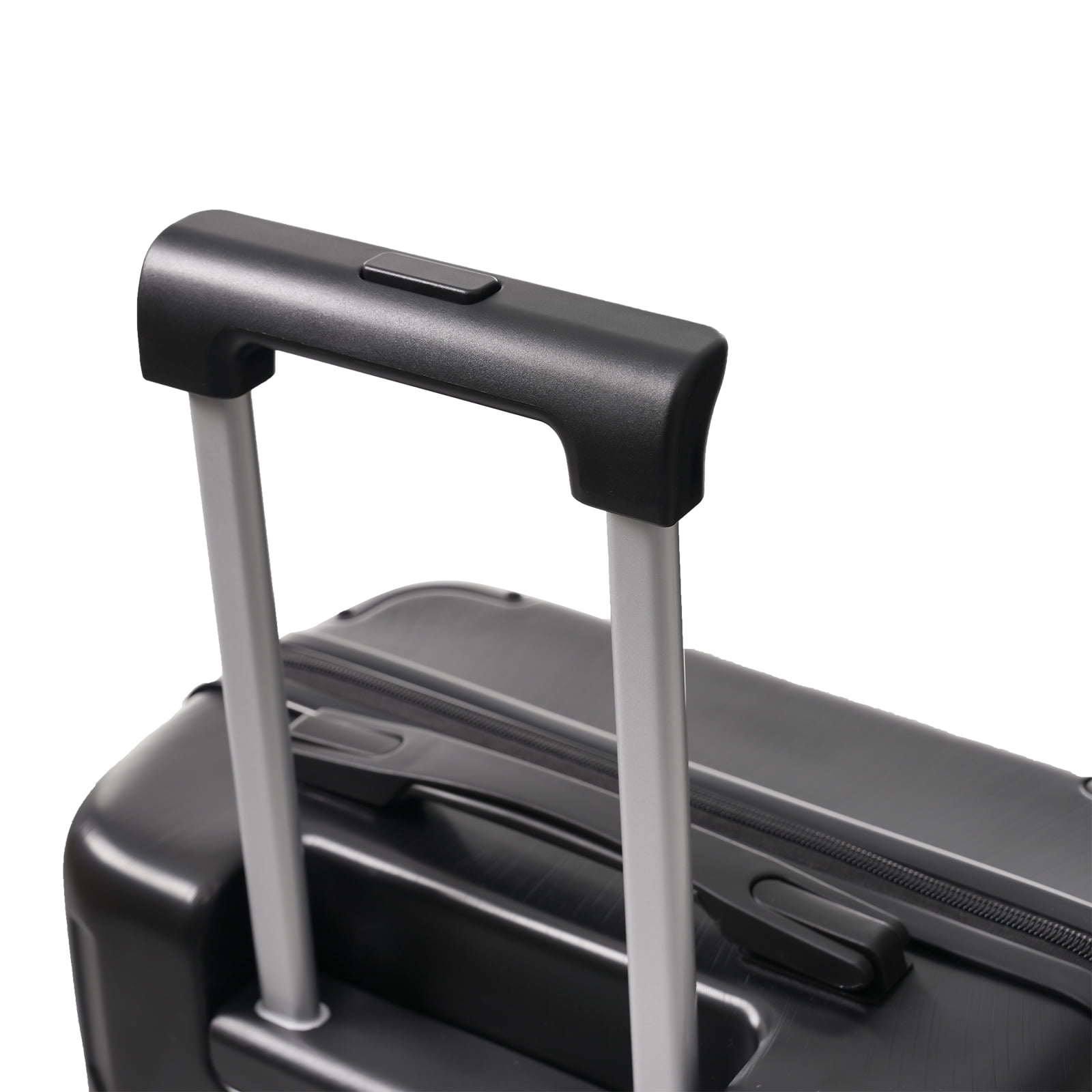 Hardshell Luggage, Lightweight Durable ABS Suitcase with Double Spinner Wheels, TSA Lock, 20 Inch Travel Carry On Luggage (Black)