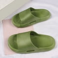 thumbnail image 2 of HCNTES Kids Boys Girls Spring Summer Comfort Slides Soft Non-Slip Slippers Water Shoes for Beach Pool Shower Dailywear(Z01-Green,38), 2 of 5