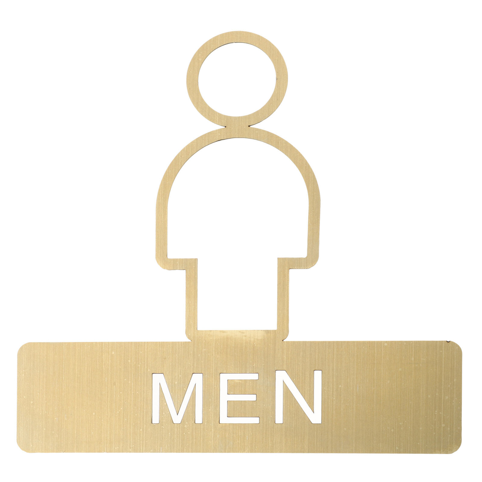 Toilet Sign 1Pc Stainless Steel Reminder Sign Hotel Toilet Sign Toilet