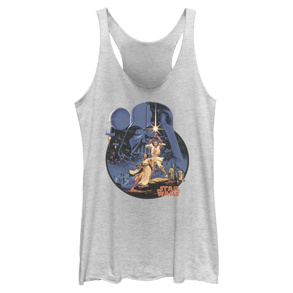 Womens Star Wars Stellar Scene Racerback Tank