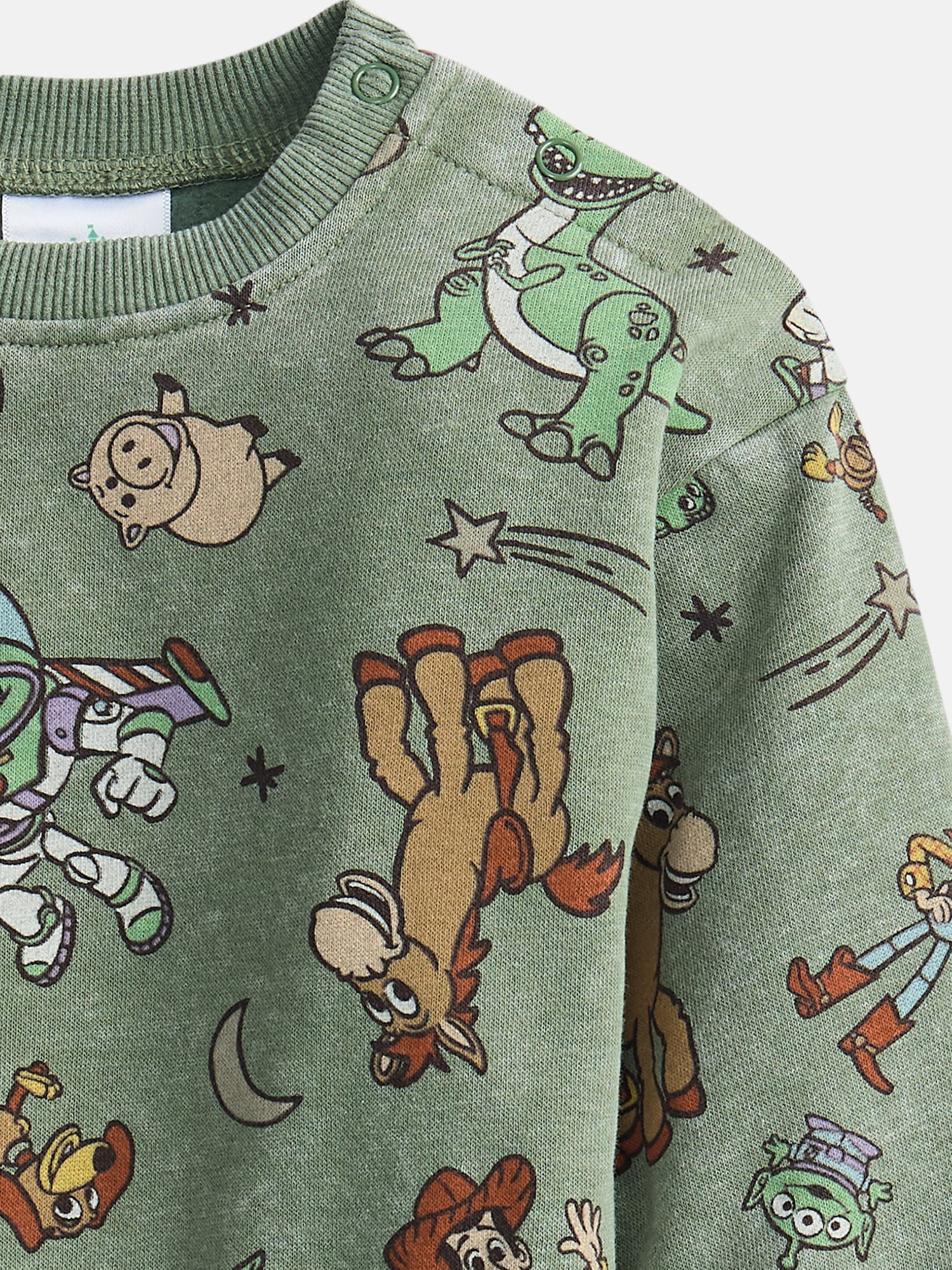 Toy Story Baby Boys' Crewneck Sweatshirt and Cargo Joggers Set, 2-Piece, Sizes 0/3M-24M
