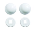 thumbnail image 1 of Lincoln Products GP1013092-0 White Bolt Cap Set, 1 of 1