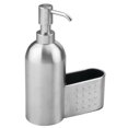 thumbnail image 2 of IDesign York Ergo Soap Dispenser & Sponge Caddy - Stainless Steel Countertop Organizer For Kitchen Sink 2 of 9
