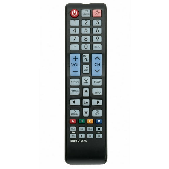 BN59-01267A Replace Remote for Samsung LED TV UN32M530DAFXZA UN55MU6290FXZA HDTV