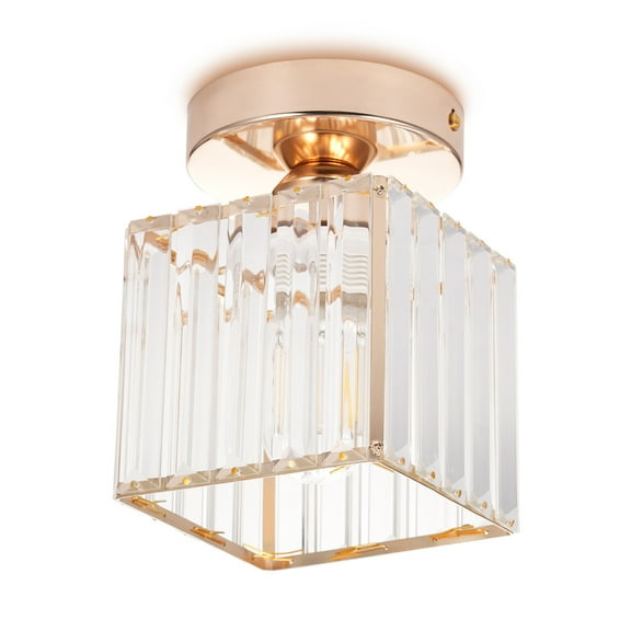 Balcony light aisle entrance hallway entry checkroom post-modern minimalist crystal ceiling light