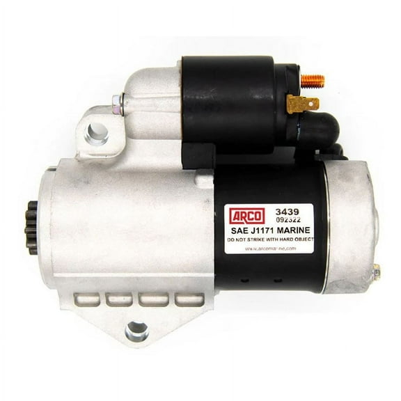 ARCO NEW OEM Premium Replacement Outboard Starter for Suzuki and Hitachi - 31100-90J01, S114-837AN