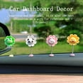 thumbnail image 3 of NIBOLOG Car Dashboard Decorations - Shaking Cartoon Animal Flower, Ornament Car Accessoriea Home Office Desk Decoration, 3 of 8