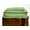 Moss, variant on 700 Thread Count, 100% Giza Egyptian Cotton Bedding Set, 4-PC Sheets Set, 19 Inch Deep Pocket of Fitted Sheet, Soft Sateen Weave Breathable - Moss, Three Quarter