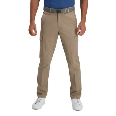 Men's Haggar® Active Series Urban Utility Cargo Straight-Fit Pants Color: Med Khaki Size: 36X29