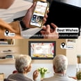 thumbnail image 2 of Jazeyeah 10.1 inch Wifi Digital Picture Frame 32GB Storage 1280*800 IPS TouchScreen Supports Micro SD Card, Share Photos&Videos via Free APP,Gifts, 2 of 6