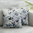 thumbnail image 3 of HENGT Purple Floral Throw Pillow Covers Spring Decorative Pillow Covers Outdoor Couch Pillow Covers, 3 of 5