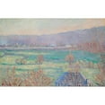 thumbnail image 2 of Blanche Hoschedé-Monet 14x11 Gold Ornate Wood Frame and Double Matted Museum Art Print Titled - The Blue House Around Giverny, 2 of 4