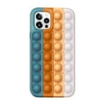thumbnail image 1 of Fidget Toys Push Pop Rainbow Colors Unique Social Tool Phone Case for iPhone7/8/7Plus /8Plus/ X/XS/ XR/XS MAX/11/11Pro/ 11ProMAX/12/12Pro/ 12ProMAX（Blue-White）, 1 of 6
