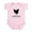 Petal Pink, variant on CafePress - Chicken Adobo Body Suit - Baby Light Bodysuit, Size Newborn - 24 Months