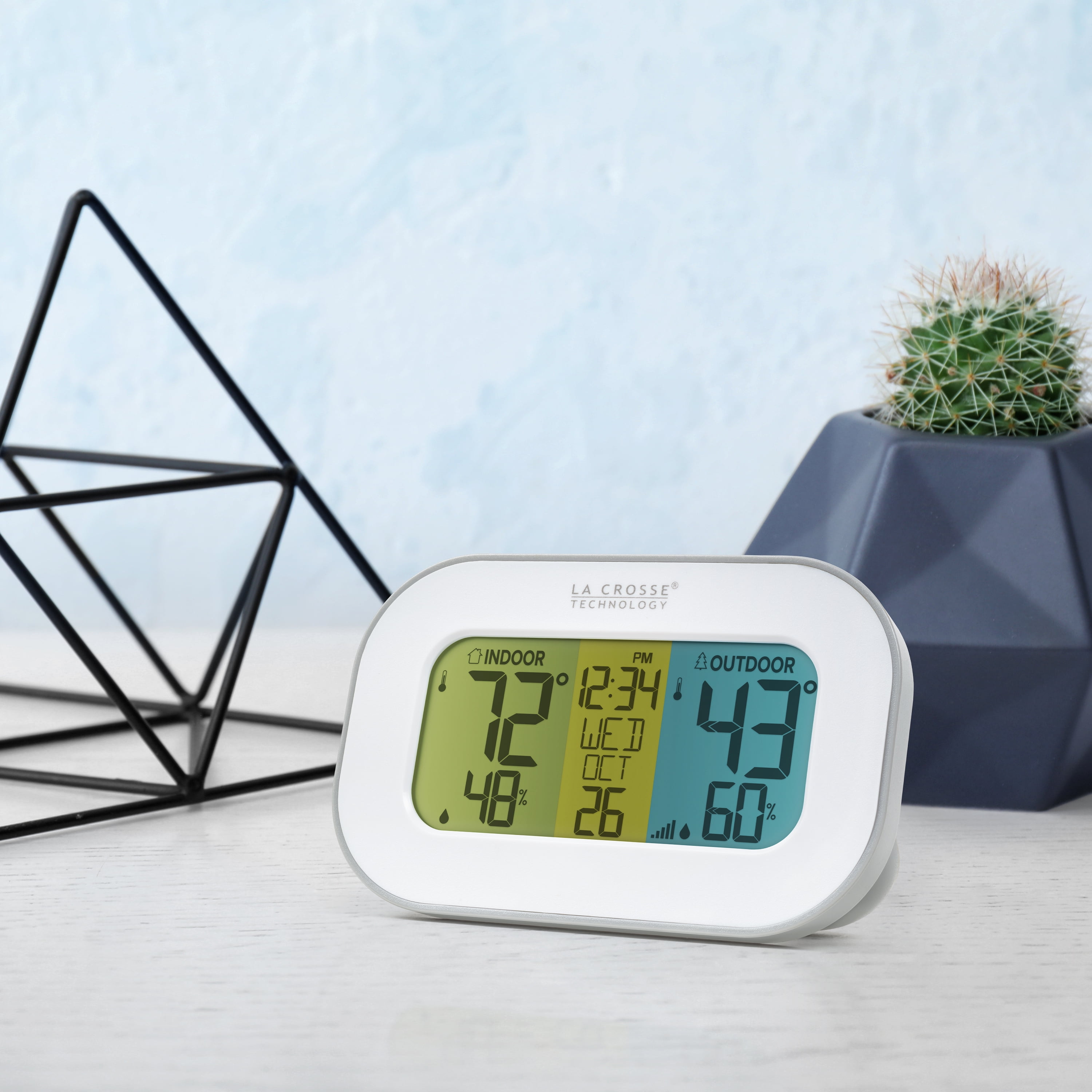 La Crosse Technology Tri-Color Digital Wireless Weather Station with Sensor, 308-148