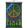 thumbnail image 3 of Peace Fractal 2 Wall Poster with Wooden Magnetic Frame, 22.375" x 34", 3 of 3