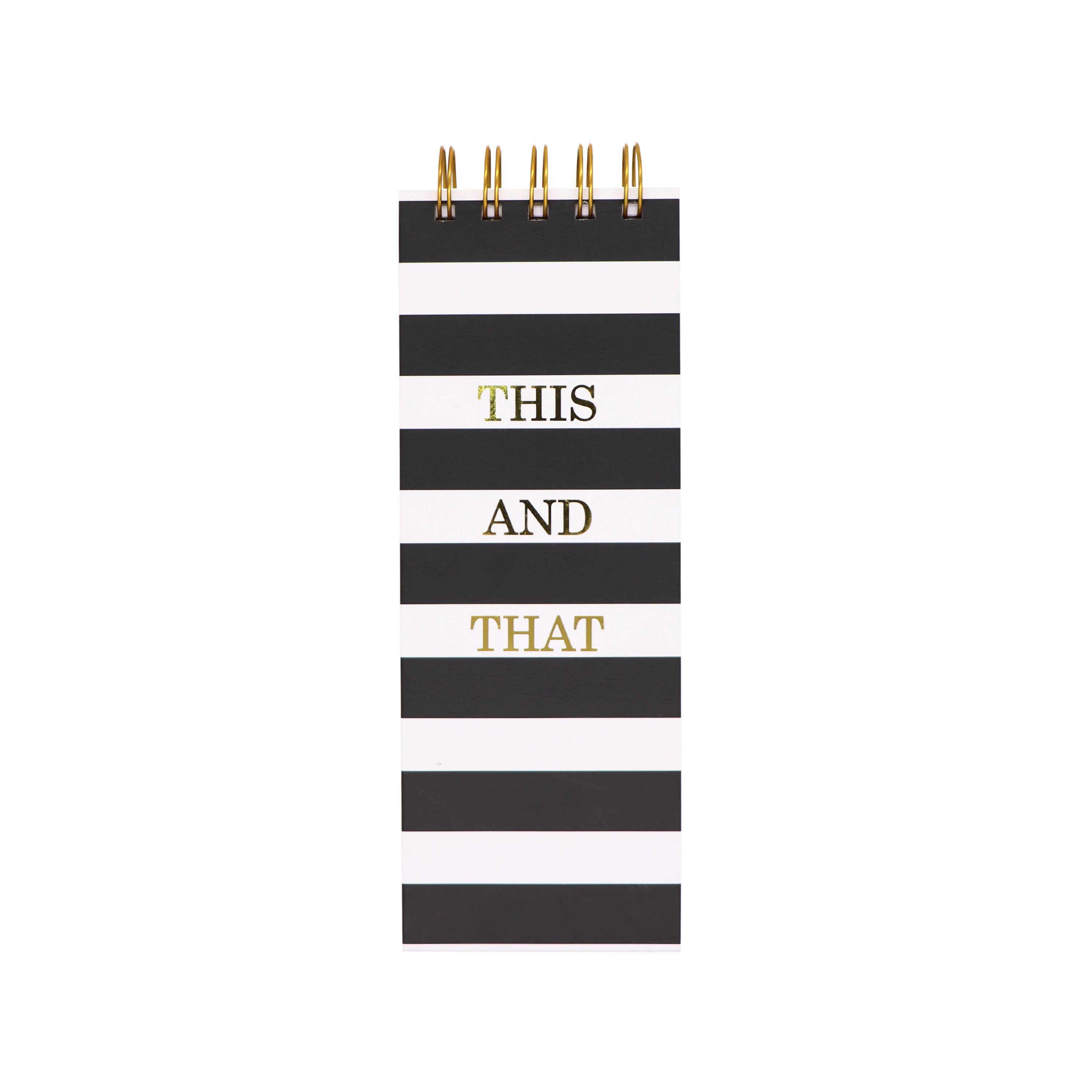 Pen+Gear Stationery Gift Sets, Black, Stripes, Ruled Paper, Journal, Notepad, Sticky Notes