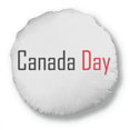 thumbnail image 1 of Celebrate Canada Day Blessing Round Throw Pillow Home Decoration Cushion, 1 of 3