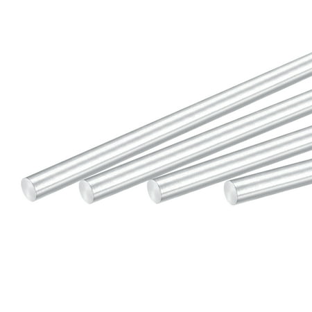 

Uxcell Round Solid Aluminum Rod 6mm Dia.200mm Length Lathe Bar Stock for DIY Craft 4pcs