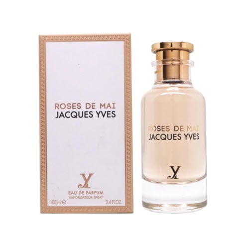 Fragrance World Jacques Yves Roses de Mai (Fleur du Désert) EDP pour Lui / Elle 100ml / 3.4Fl.oz