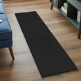 thumbnail image 4 of Black Pure Color Area Rugs Collection 2'x6', Aesthetics Contemporary Luxury Non Slip Indoor Rectangle Throw Runner Rug Floor Mat Carpet for Living Room Dining Table Bedroom Nursery, 4 of 9